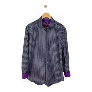 Robert Graham Mens Long-sleeve Button-up